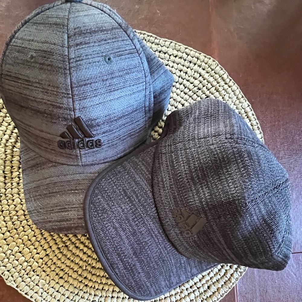 Adidas Women’s Black and Gray Cap Bundle